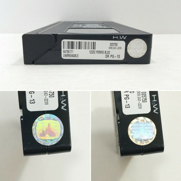 Unbreakable (VHS, 2001) 4929E1M - Picture 10 of 10